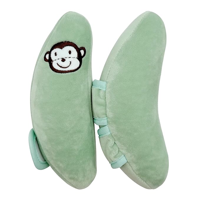 Baby Travel Pillow,Carseat Head Support for Infants,Stroller Headrest for Kids,Baby Head Neck Support Pillow Cushion,Car Seat Neck Support for Toddlers,Green