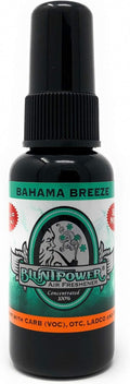 BluntPower (Bahama Breeze, 1 Pack) Concentrated Air Freshener for Room and Car Spray - Oil-Based Diffuser Spray Bottle - Long-Lasting Bathroom Spray, Car Freshener, & Odor Eliminator Spray