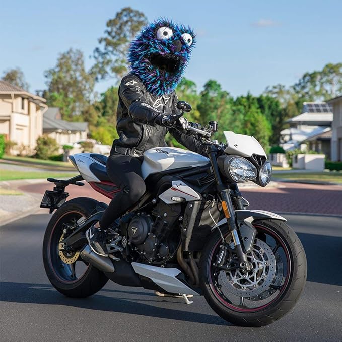 Moto Loot Helmet Cover for Motorcycle Helmet, Fun Rides and Gifts