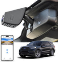 Mangoal 4K Dash Cam for Ford Explorer U625 2020 2021 2022 2023 2024, Base XLT ST_Line Limited Timberline Platinum King Ran(Model A), UHD 2160P Video, WiFi & App, Loop Recording, 64GB Card