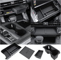 (4PCS) 2026 R AV4 Center Console Organizer for 2026 Toyota R AV4 (6th Gen) Wireless Charging Pad Mat & Wireless Charger Drawer & Armrest Box & Center Console Cup Holder 2026 R AV4 Interior Accessories