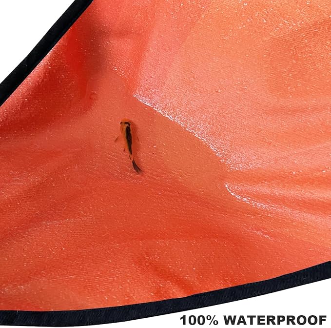 Car Seat Covers 2pcs Waterproof Towel Car Seat Cover Universal Fit for Most Trucks SUV Fitness Athletes Pets Gym and Water Sport，(Orange)