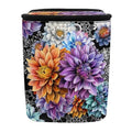 BIGCARJOB Blossom Lotus Car Trash Can Bin for Car Back Seat,Portable Car Trash Bag Hanging,Vehicle Trash Can Automotive Car Garbage Cans Auto Accessories