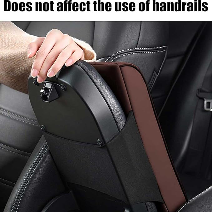 Car Armrest Cushion for Jaguar F-Pace 2015-2019 2020 2021 2022 2023 2024 2025, Car Center Console Cover Armrest Pad Soft Leather Car Interior Accessories,Beige