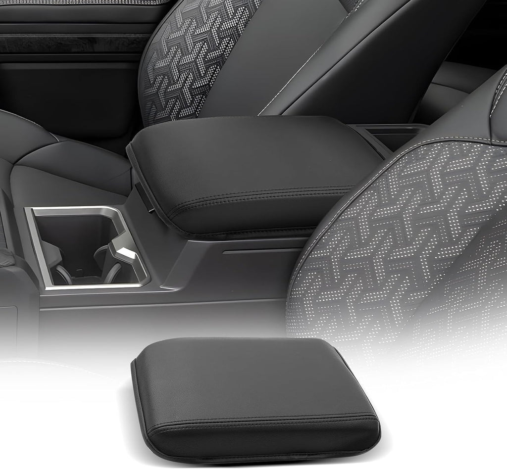 CDEFG for 2024 2025 Toyota Tacoma Center Console Cover Armrest Box Cover for Tacoma (SR, SR5, TRD PreRunner, TRD Sport, TRD Off-Road, Limited) Accessories Console Arm Rest Protector