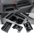 2025-2026 Tiguan Center Console Organizer for 2025 2026 VW Tiguan Armrest Insert Tray+Center Console Tray+TPE Console Cup Holder Middle Console Armrest Storage Box 2026 Tiguan Accessories