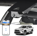 mangoal 4K Dash Cam Custom for Toyota RAV4 & RAV4 Hybrid 2022 2023 2024 2025 (Model B) with Vent Hole,Le Limited Se Adventure Xle Premium Xse,OEM Look, Uhd 2160P Video, WiFi & App, 64GB Card