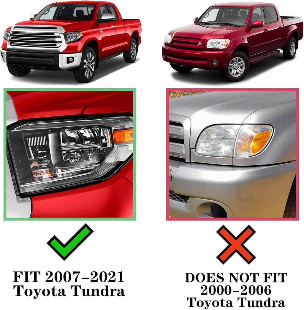COMNOVA Side Steps Running Boards Nerf Bars Compatible for 07-21 Toyota Tundra Crew Max （4 Full Size Doors）, OE Style Oval 5 Inches Stainless Step Bars. Did not fit 2022-2025 Tundra.