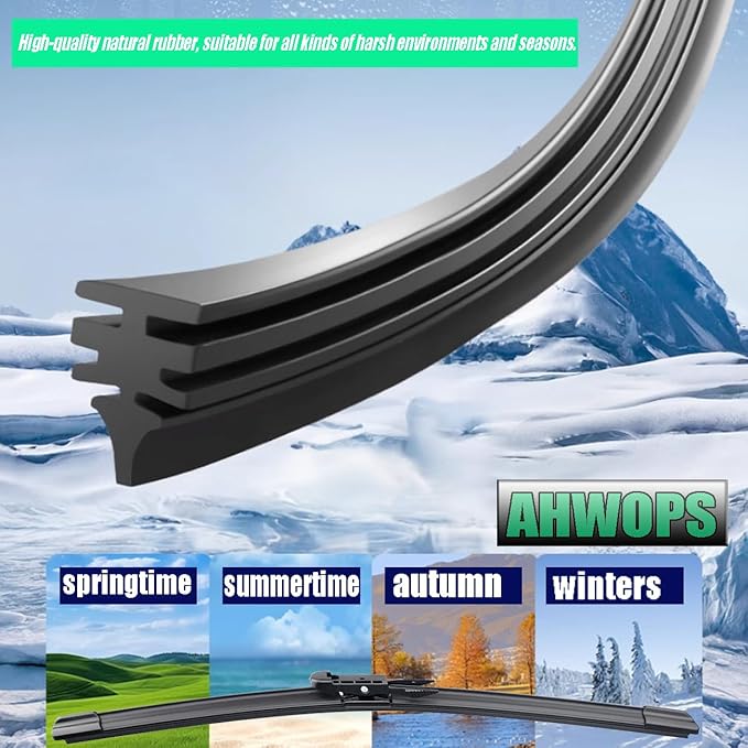3 Wiper Front and Rear Wiper Blades for Ford Focus 2012-2018, OE Original Style (28″/28″ Front/12″ Rear) For My Car