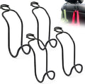 Car Headrest Hooks 4 Pack Universal Purse Holder for SUV Truck Interior Accessories for Women Men Heavy Duty Car Seat Back Storage Organizers Automotive Travel Essentials Auto Stuff (4 * Large Size)