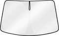 Cartist Windshield Sun Shade Fits for Mazda CX-90 & CX90 PHEV 2024 2025 2026 Foldable Car Front Window Sunshade for CX-90 Accessories Sun Visor