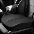 Car Seat Cushion, Ergonomic Memory Foam Auto Seat Boost Mat for Short People Driving, Non-Slip Driver Seats Height Cushion Office Chair Pillow for Tailbone Back Pain Relief (Black)
