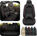 Car Seat Covers for Mercedes-Benz S-Class 2005-2026, Premium Nappa Leather Car Seat Cover, Stylish Sport Seat Covers， Automobile Seat Cover Sets.(Luxury 5 Seats/Black)