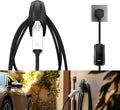 SEVEN SPARTA Charging Cable Holder with Chassis Bracket Compatible with J1772 EVs Charger Cable Organizer Car Accessories Wall Connector, Patent Approved (Black for J1772 EVs)