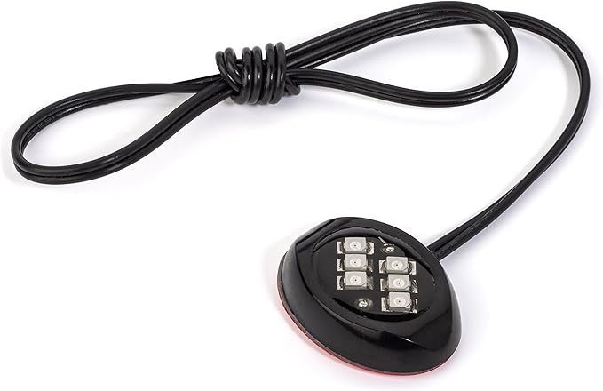 Oznium LED Modules (Round Black, Warm White LED)
