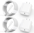 iPhone 17 16 15 Charger Fast Charging, 2Pack 10FT Extra Long USB C to C Fast Charging Cord Woven Cable 20W USB C Charger Block for iPhone 17 Pro Max/Air/16 Plus/15/15 ProMax/iPad Pro/Air/Mini/AirPods