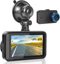 Dash Camera for Car - 3 Inch 1080P IPS Touchscreen Car Camera - G-Sensor/Loop Recording / 24H Parking Monitor / 150° Wide Angle/Night Vision/Exposure Compensation/Support TF Card