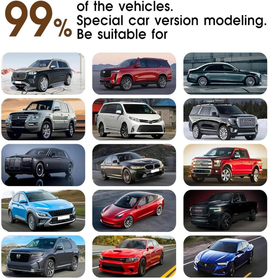Custom Personalized Floor Mats for Cars，Luxury Full Coverage All Car Floor Mats，Anti-Slip Leather Car Mat Set ，Custom Floor Mats for 99% of Cars, Trucks & SUVs. (Beige and Black)