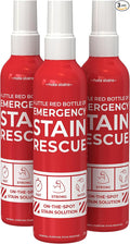 Emergency Stain Rescue Stain Remover Spray - Emergency Stain Spray for Laundry & Carpet - Upholstery & Fabric Treater - No Added Phosphates Wine & Coffee Spot Treatment - 3-Pack 4 Fl Oz Unscented