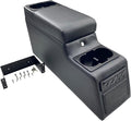 MOOSUN 31515 Denim Black Deluxe Locking Center Console for Jeep CJ-5 1976-1983, CJ-7 1976-1986, Wrangler YJ 1987-1995