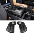 Upgrade Car Leather Center Console Protector Cover Compatible with Toyota Tundra 2022+ Sequoia 2023+ Center Console Armrest Seat Box Cover Cushion Lid Protector Pad Waterproof Anti-Scratch Accessories