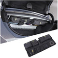 Sekhyna Car Trunk Organizer Storage Bag Compatible with BMW 5 Series Sedan G60 2024,Removable Storage Organizer with 3 Waterproof Zippered Large Storage Pockets and Storage Grid For G60 1PCS