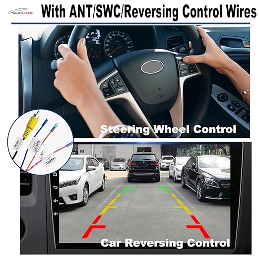 16Pin ISO Aftermarket Radio Harness Adapter Compatible with Chrysler 2015-2018 Dodge 2014-2019 Jeep 2018-2019, 16Pin Android Car Stereo Wiring Harness with SWC Reverse for Ram Cherokee