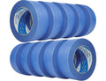 10 Rolls Blue Painters Tape 2 Inch, Bulk Masking Master Tape 60 Yards, Wall Masking Tape No Residue, Multi-Surface Painter's Tape for Wall Painting Edge Treatment DIY Crafts,600 Yards Totally
