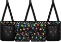 Christmas Light Car Trunk Organizer with 4 Pockets, Hanging Car Backseat Storage Bag with 3 Adjustable Straps, Car Interior Accessories for SUV, Truck,Van