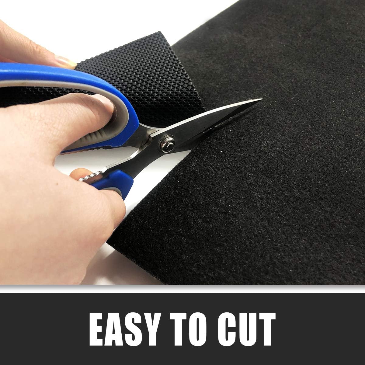 LINLA Premium Absorbent Oil Mat Contains Liquid Garage Floor Mat, Reusable, Washable, Protects Garage Floor or Driveway Surface, Shop,Parking, 7.4 ft x 20 ft