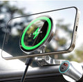 LISEN for Magsafe Car Charger, 15W Ultra Magnetic Car Phone Holder, for Magsafe Car Mount Charger Metal Dashboard Cell Phone Car Mount for iPhone 16 15 14 13 12Pro Max Plus