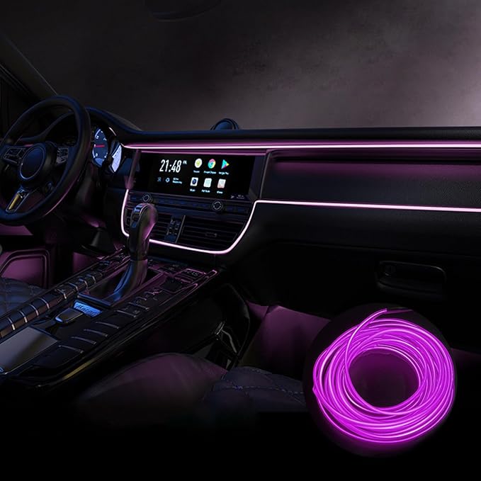 Car Interior Lights for BMW X3 E83 F25 F97 G01 G45 G48 20i 20d 30i 30d 30e M40i M40d X3M iX3 LED Car Interior Atmosphere Lamp Car Ambient Lighting Kits,Purple