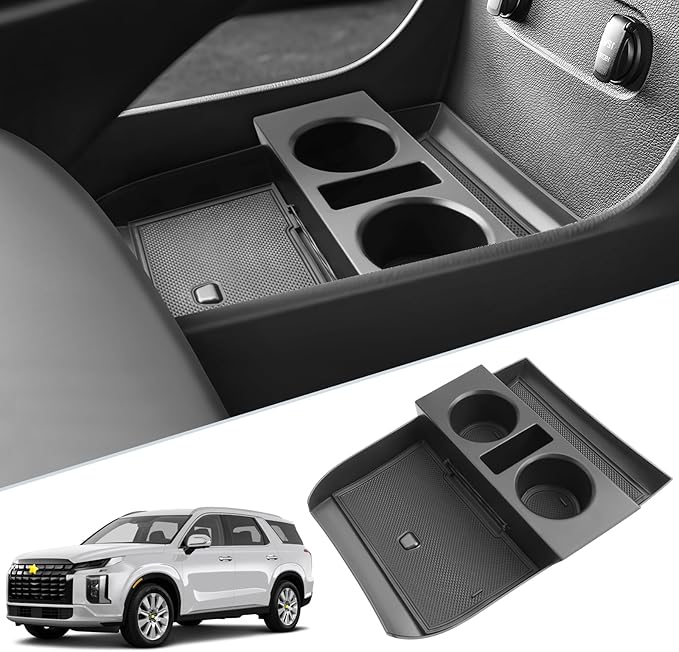 SKTU for 2023 2024 2025 Hyundai Palisade Center Console Organizer 2023-2025 Palisade Under Center Console Tray 2024 Palisade Armrest Box Hyundai Palisade 2024 2025 Accessories (Lower Organizer)