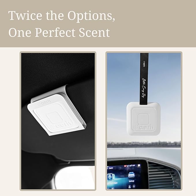 Aeris Car Fragrance Refill Kit - Includes 3 Pack Refill Scent Stones (Creed Noir (3 Pack Refill Kit))