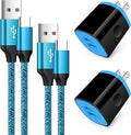 C Type Charger Fast Charge Wall Charger Block Plug Fast Charger Type C Android USB C Phone Charger Cord Cable 6ft for Samsung Galaxy S23/S22/S21/S21+/S21 Ultra/S20/Note 20 10 9/S10/S9/A10e/A20/A50/A51