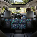 Snowflakes and Leaves Car Trunk Organizer, Hanging Capacity Storage Bag Car Back Seat Storage Bag Auto Interior Accessories for SUVs MPV Sedans Trucks Jeeps