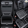 Carlimeki Center Console Organizer (3-piece set) for Tacoma 4th Gen (2024-2026) - Not for Hybrid - for Tacoma Accessories