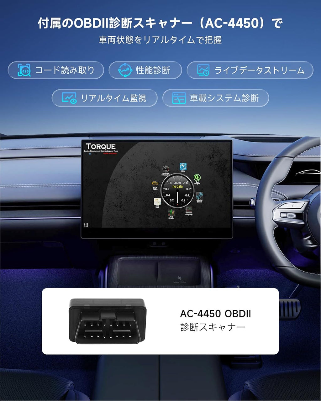 Wireless Ai Box CarPlay Adapter with OBD2 Scanner, Car Video Streaming Plug & Play Carplay Box for iPhone & Android Auto with Ai ChatGPT, Supports YouTube, Netfilx, Dual WiFi, CB4B Upgraded