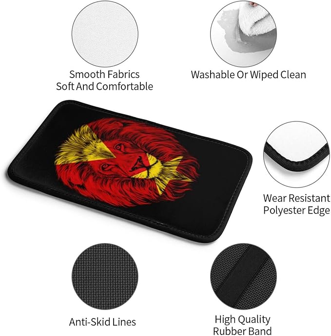 DARLEKS Car Armrest Cushion Auto Center Console Cover Pad Car Handrail Box Universal Decoration Mat