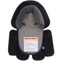 COOLBEBE Upgraded 3-in-1 Babybody Support for Newborn Infant Toddler - Extra Soft Car Seat Insert Cushion Pad, Perfect for Carseats, Strollers, Swings, Black