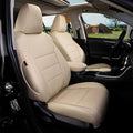 coverdream 2026 Rav4 Seat Covers Custom Fit for 2026 Toyota Rav4 Hybrid (SE,XSE) & PHEV GR Sport SUV,Full Set Luxury Waterproof Leather Car Seat Protector