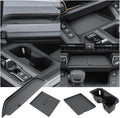 (4PCS) 2026 R AV4 Center Console Organizer For 2026 Toyota R AV4 Front Center Console+Console Cup Holder+Wireless Charging Tray+Passenger Above Glove Tray Console Storage Box 2026 R AV4 Accessories