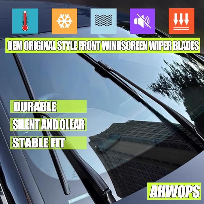 3 Wiper Front and Rear Wiper Blades for Toyota Sienna 2011-2020, OE Original Style (28″/20″ Front/16″ Rear) For My Car