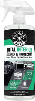 Chemical Guys Total Interior Cleaner and Protectant, New Car Smell, (Safe for Cars, Trucks, SUVs, Jeeps, RVs & More) Extra Large 32 fl oz
