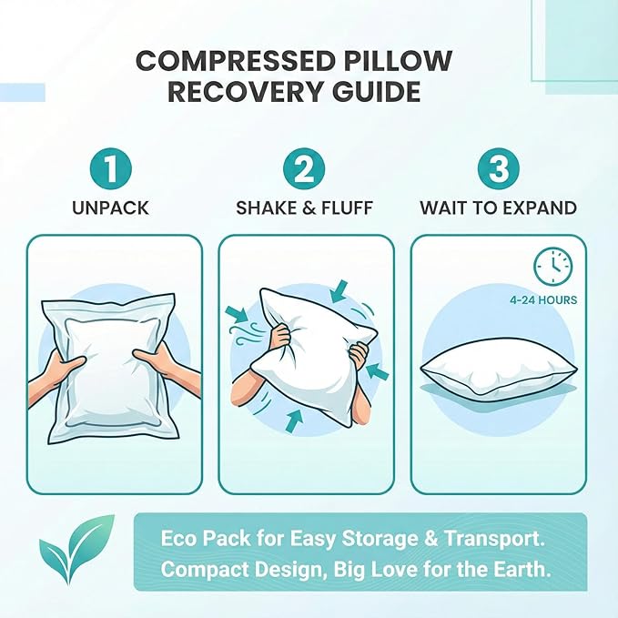 2PCS Car Pillow for Car Neck Pillow for Driving Seat Neck Support Soft Cushion Back Support Head-Rests for Vehicle Sleeping with Elastic Adjustment Strap (Brown, Head)