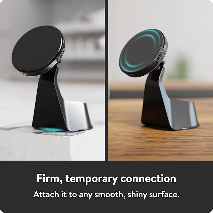 Mous – MagSafe and Pixelsnap Compatible Car Mount Phone Stand - Phone Suction Mount Compatible with iPhone 17/16/15/14, Pixel 10, S26/S25 Series Phones and MagSafe Compatible Cases