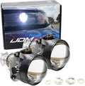 iJDMTOY Mini 2.5-Inch H1 Bi-Xenon Projector Lens Compatible With Car Lighting Retrofit, Custom DIY Job For Off-Road Use Or Show Purpose