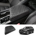2018-2025 2026 XC60 Center Console Cover for Volvo XC60 (Core/Plus/Ultimate/Ultra/Black Edition/Momentum/R-Design/Inscription),Waterproof&Comfy Leather Cushion 2023 2024 2025 XC60 Armrest Cover