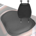 XUKEY Gel Seat Cushion for Long Sitting Pressure Relief (2CM Thick),18.11x17.13x0.79'' TPE Gel Seat Cushion Cover,Anti-Slip Coccyx Cushion for Tailbone Pain for Car Truck
