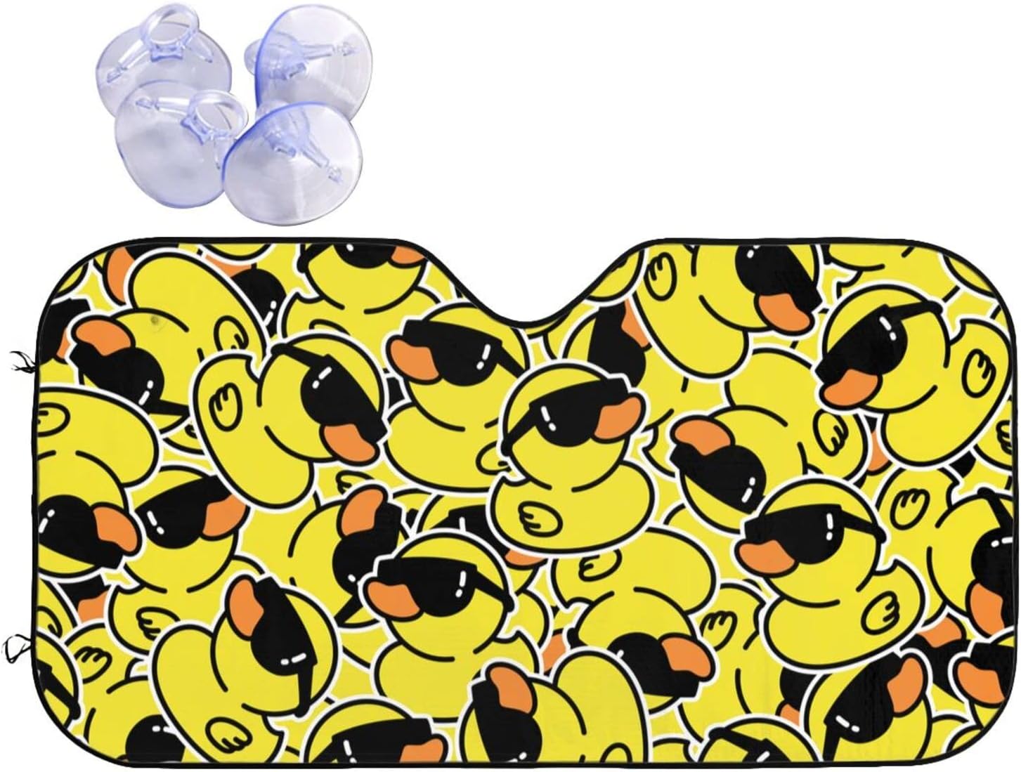 Duck Car Windshield Sunshade Front Window Sun Visor Protector Foldable Shield Cover for Truck SUV